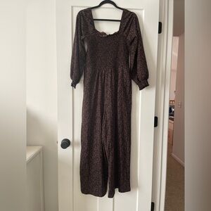 Toad&Co NWT Gemina long sleeve jumpsuit